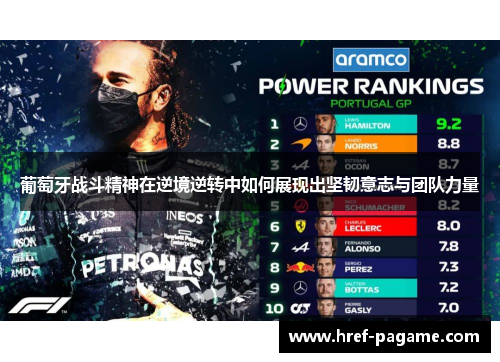 葡萄牙战斗精神在逆境逆转中如何展现出坚韧意志与团队力量