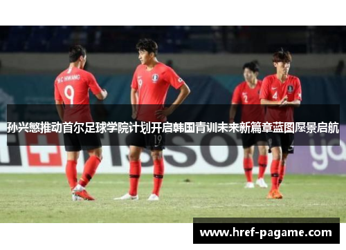 孙兴慜推动首尔足球学院计划开启韩国青训未来新篇章蓝图愿景启航